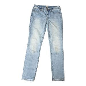 J. Crew Women’s 9” Toothpick Super Skinny Jeans Style AQ860 Size 27